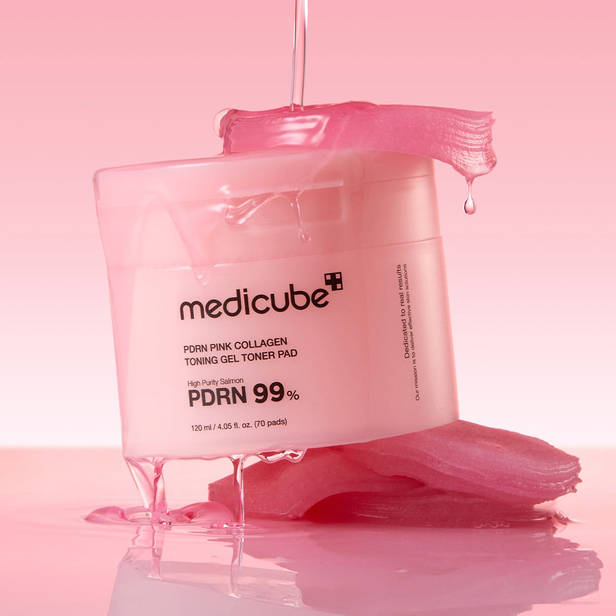 Medicube PDRN Pink Collagen Toning Gel Toner Pad|MEDICUBE| collagen| toner pad| PDRN| PDRN99%|collagen gel toner pad|
