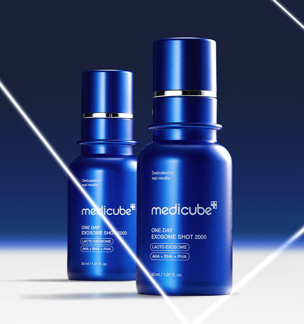 medicube | medicube ampoule| medicube exsome shot| medicube reedle shot