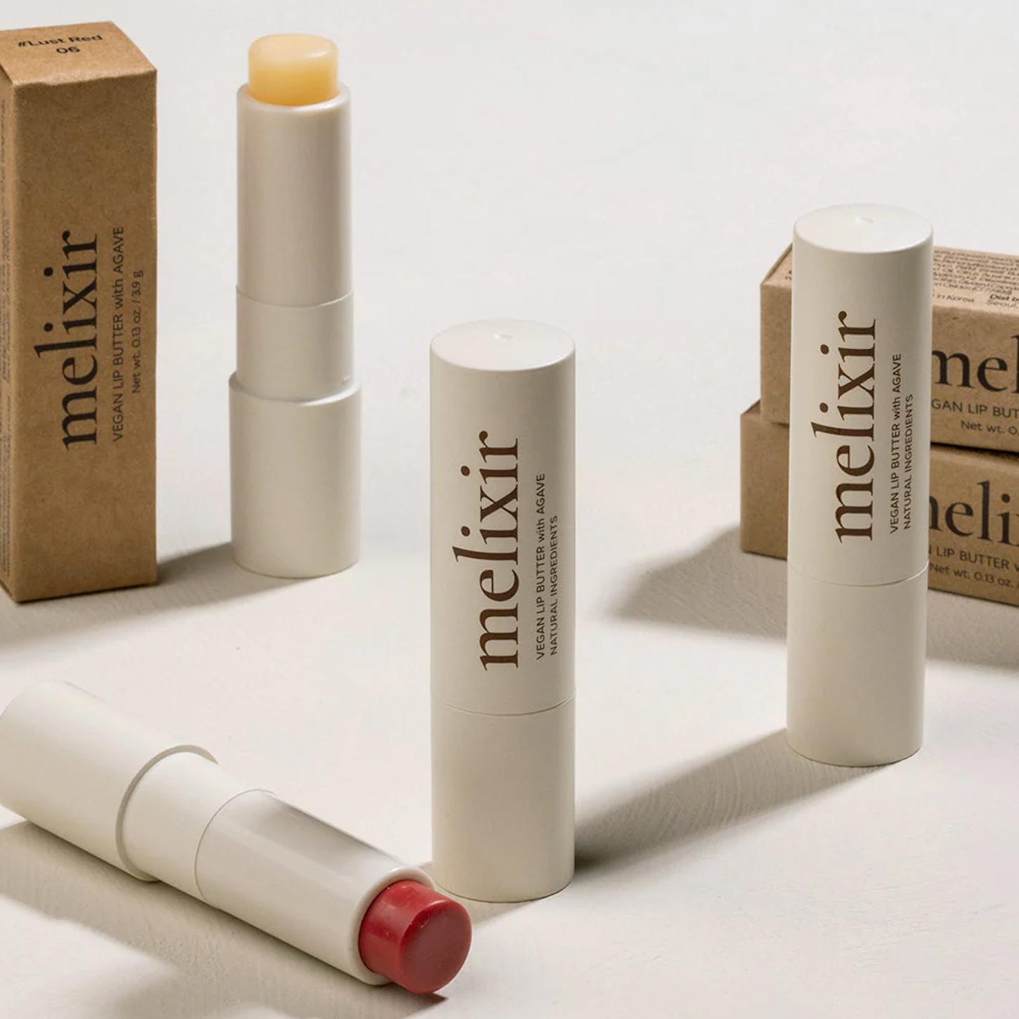 MELIXIR Vegan Lip Butter #01 Agave - clear