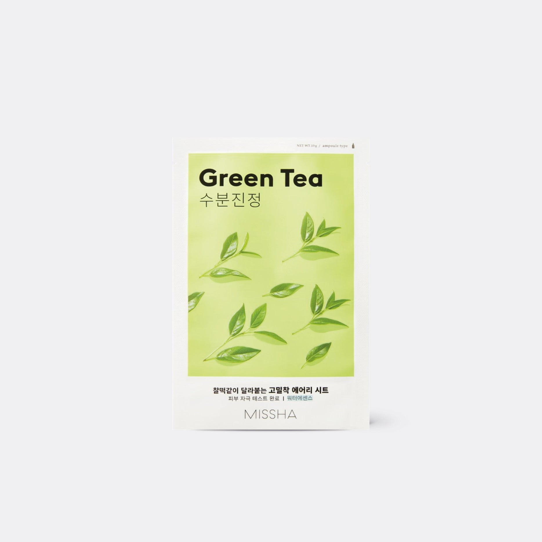 MISSHA Airy Fit Sheet Mask (Green Tea) | Sheet mask| Korean Skincare | MI in ME