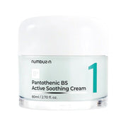 NUMBUZIN No. 1 Pantothenic B5 Active Soothing Cream jar on white background