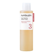 Numbuzin Super Glowing Essence Toner bottle on a white background