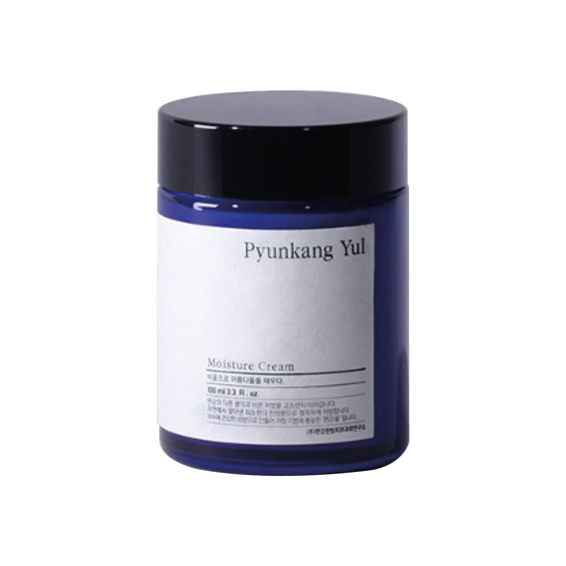 PYUNKANG YUL Moisture Cream jar on white background