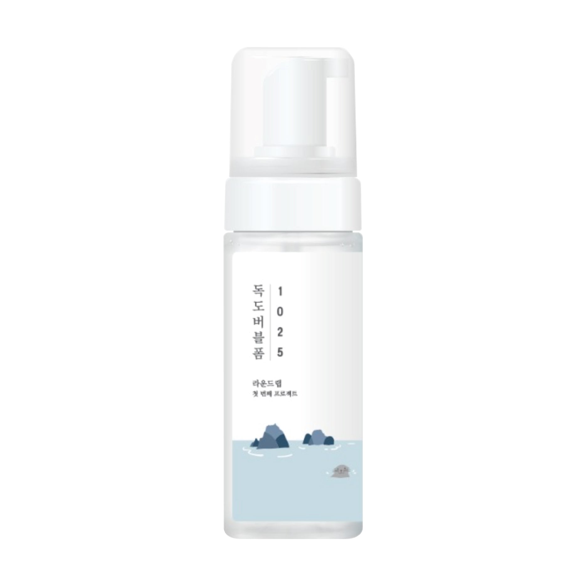 ROUND LAB 1025 Dokdo Bubble Foam with a blue label on a white background