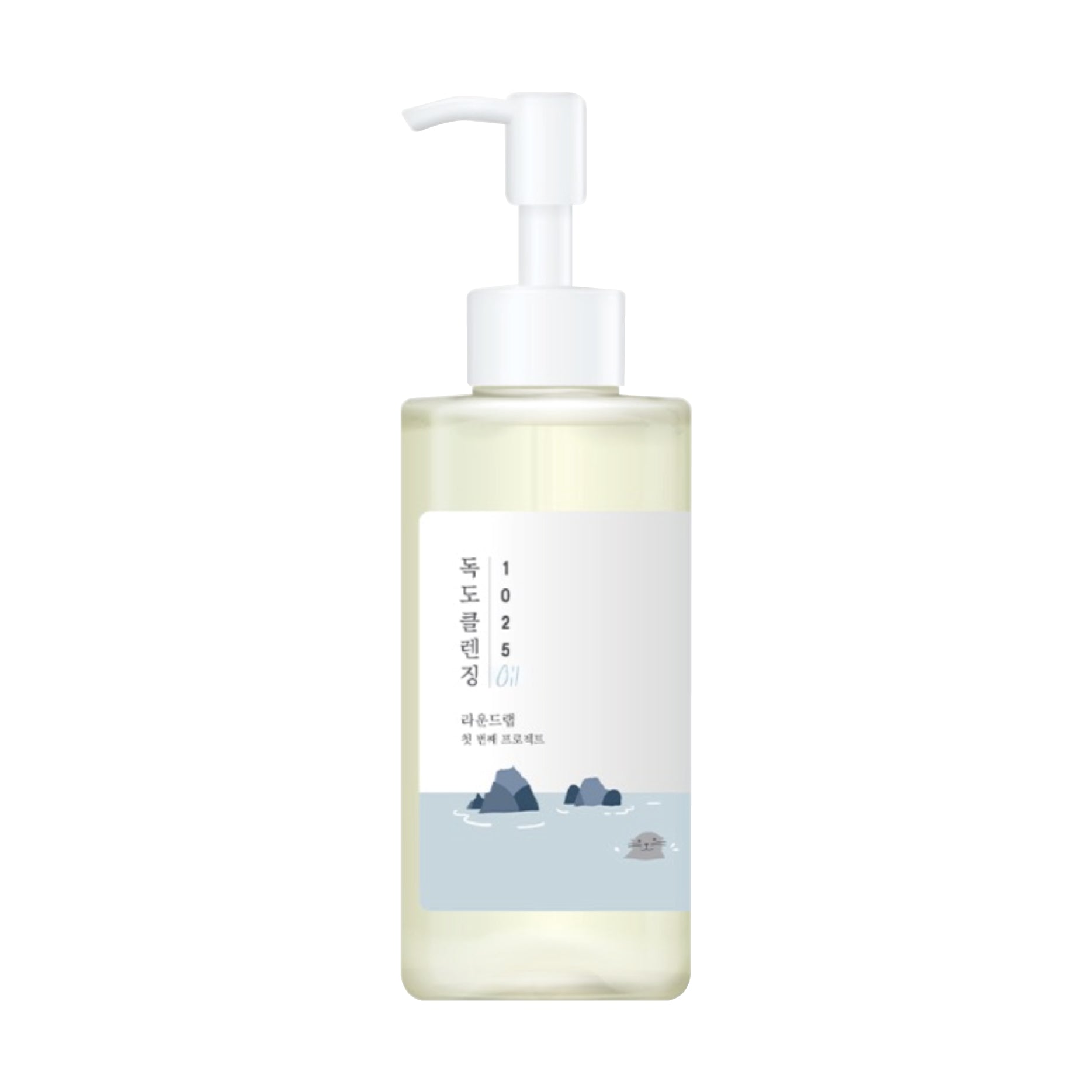 ROUND LAB 1025 Dokdo Cleansing Oil on white background