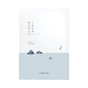 ROUND LAB 1025 Dokdo Water Gel Mask Sheet Product packaging with water scene illustration and text on a white background