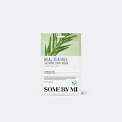Real Tea Tree Calming Care Mask| some by mi| some by mi sheet mask| tea tree sheet mask|