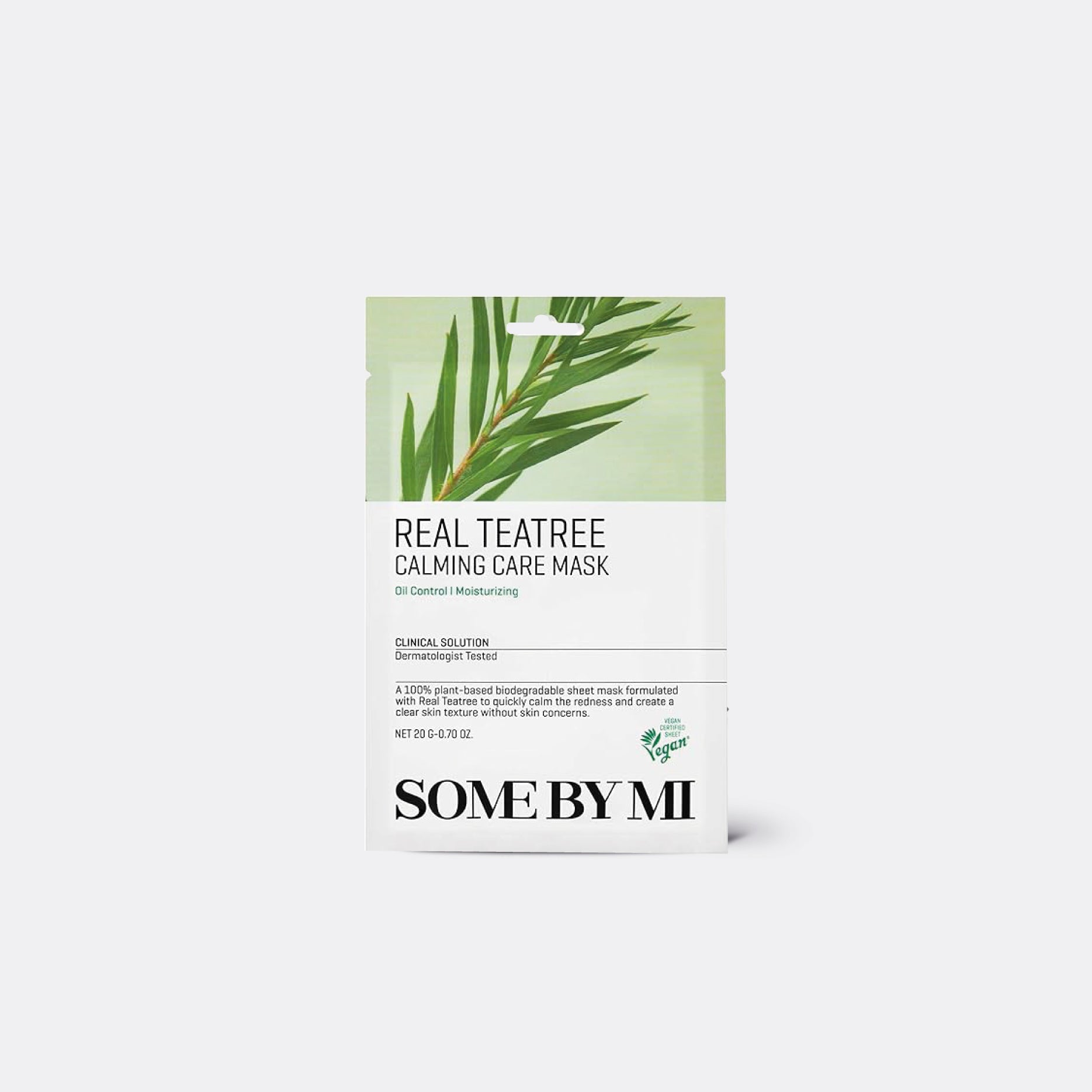 Real Tea Tree Calming Care Mask| some by mi| some by mi sheet mask| tea tree sheet mask|