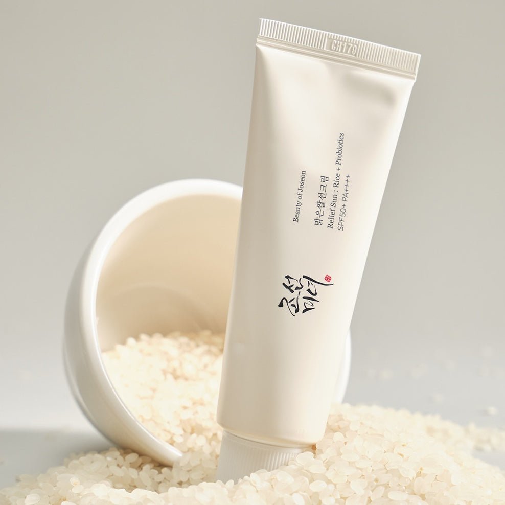 BEAUTY OF JOSEON Relief Sun : Rice + Probiotics (SPF50+ PA++++) – MI in ME