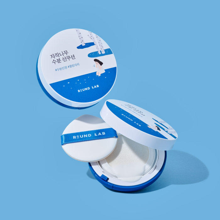 Round lab| sun cushion| sun screen| birch juice moisturizing| birch  juice| birch suncream| sun cream|