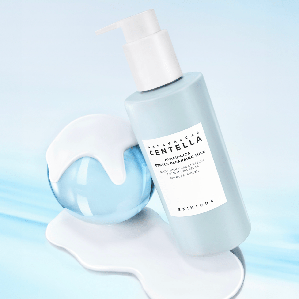 skin1004 hyalu-cica gentle cleansing milk| cleanser| milk cleanser| skin1004 cleanser