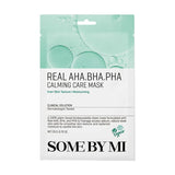 SOME BY MI Real AHA-BHA-PHA Calming Care Mask