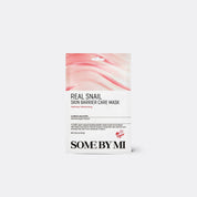 some by mi| skin barrier care mask| real snail skin barrier care mask| sheet mask|