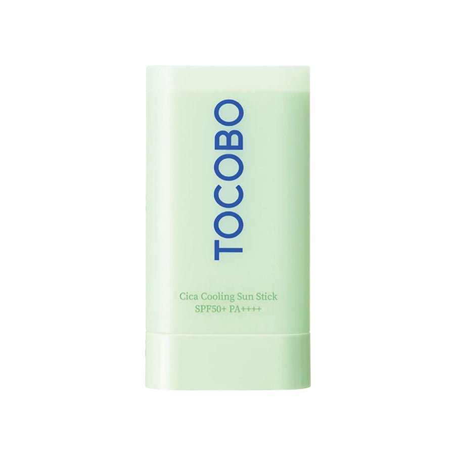 Tocopbo Cica Cooling Sun Stick packaging on a white background