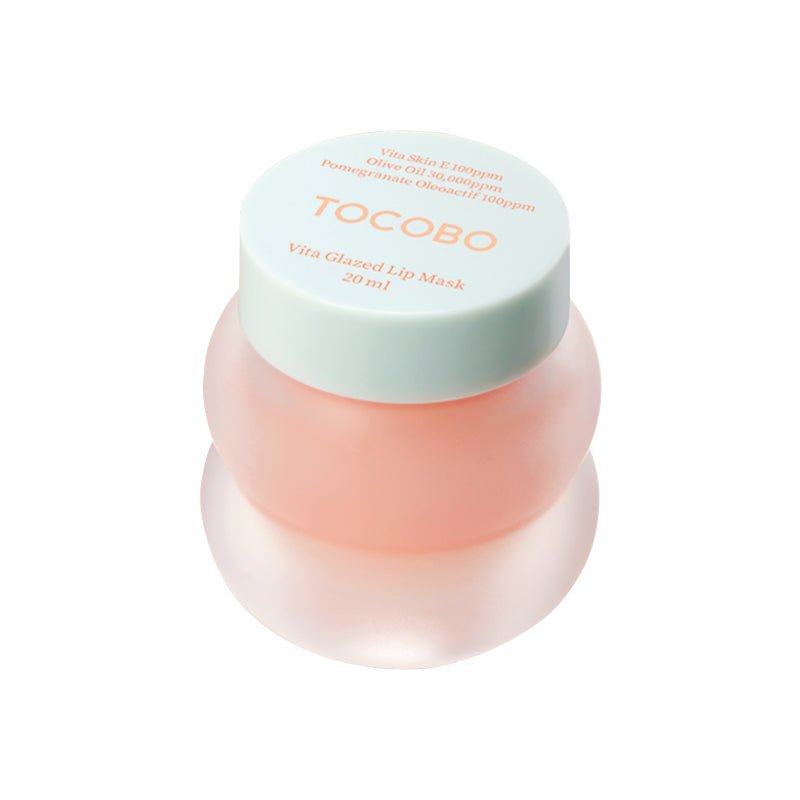 TOCOBO Vita Glazed Lip Mask jar on a white background