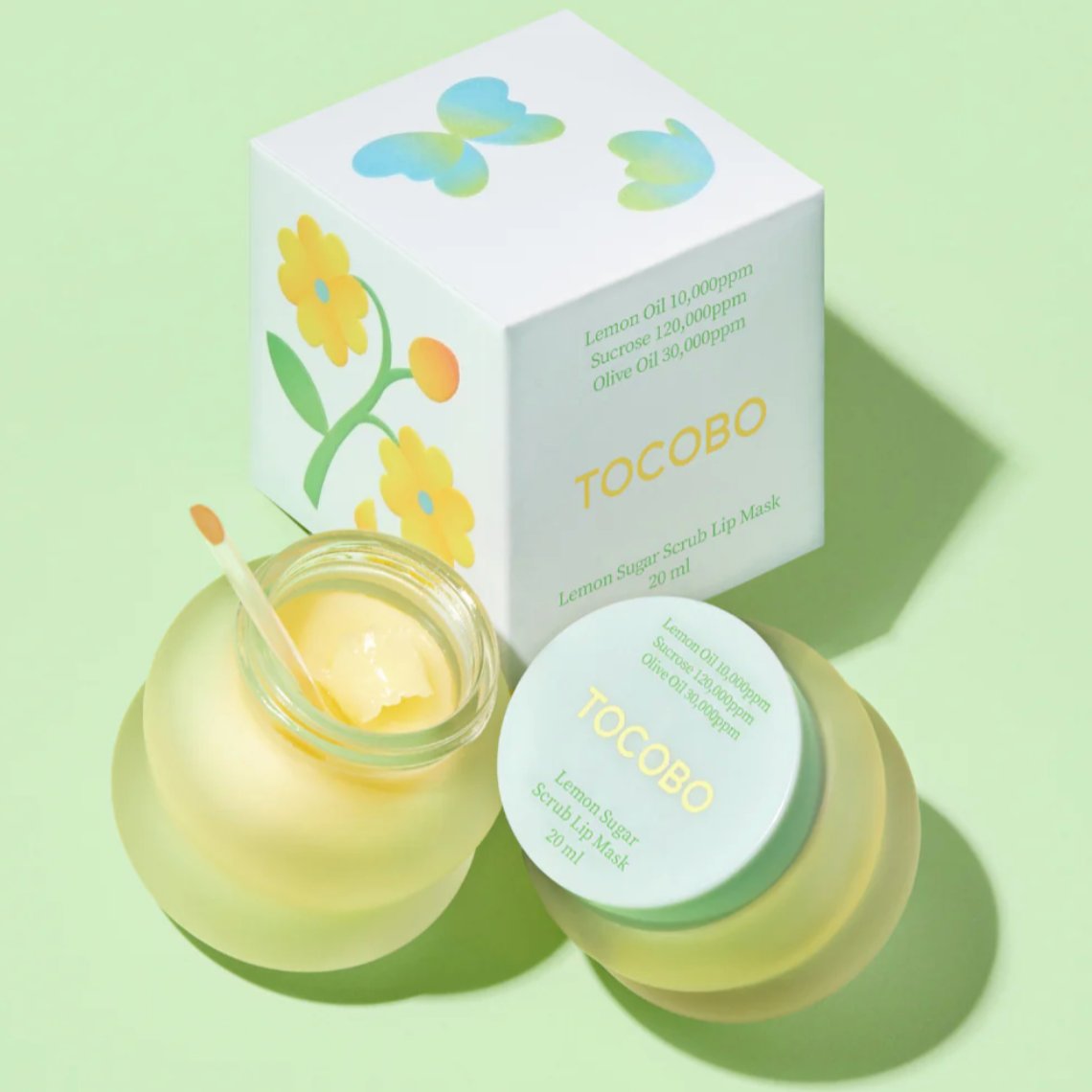 TOCOBO Lemon Sugar Lip Mask| Lip Scrub| lemon sugar lip mask| lip mask|plum lip|lip care|