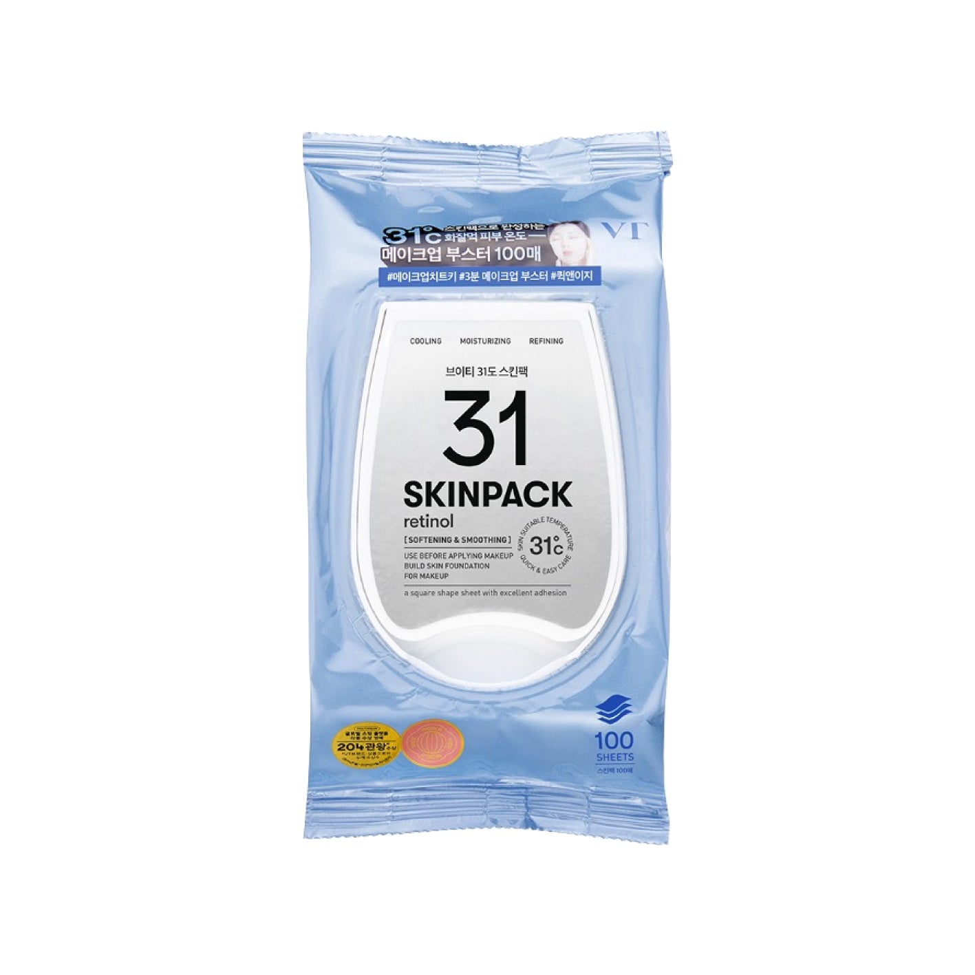 VT COSMETICS Smooth 31 Skin Pack on a white background