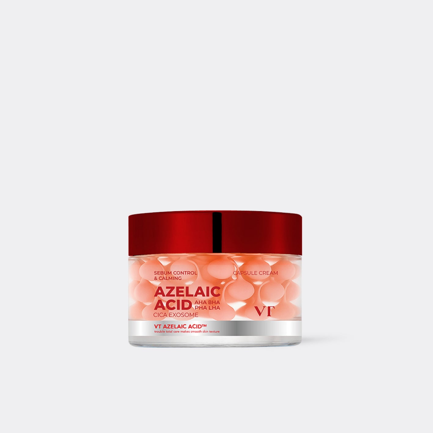 Jar of VT Azelaic Acid cream on a white background