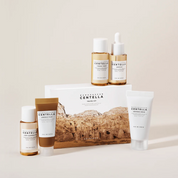 SKIN1004 Madagascar Centella Travel Kit, Toner, Ampoule, Soothing Cream, Cleansing Oil, Ampoule Foam, Basic Skincare Box, Compact Size, Gift Sets, Mothers Day Gifts for Mom Gifts for Women, Trial Kit
