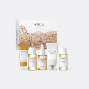 SKIN1004 Madagascar Centella Travel Kit, Toner, Ampoule, Soothing Cream, Cleansing Oil, Ampoule Foam, Basic Skincare Box, Compact Size, Gift Sets, Mothers Day Gifts for Mom Gifts for Women, Trial Kit